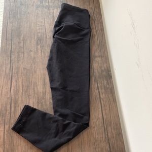LULULEMON BLACK LEGGINGS SIZE 6